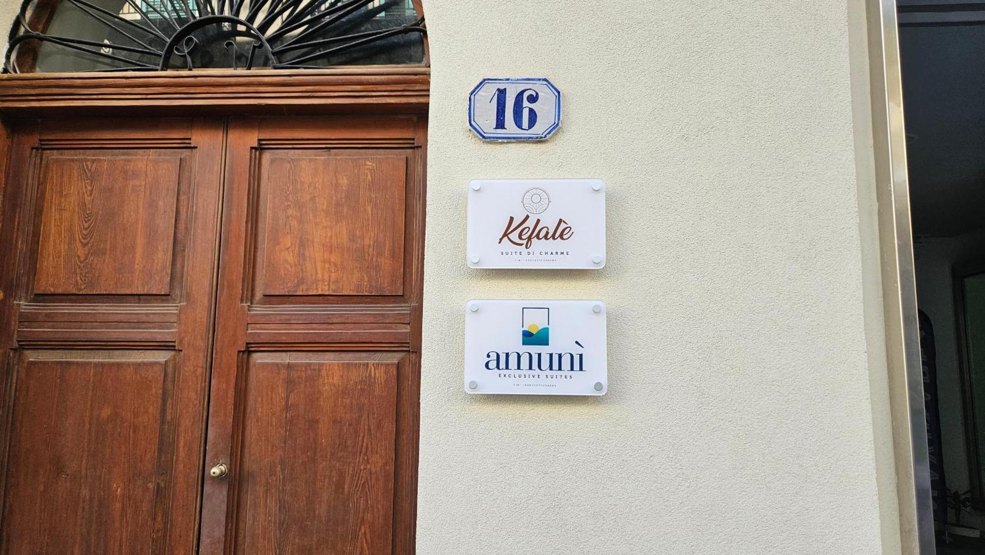 Amuni - Exclusive Suite In Centro A Cefalu Vista Mare Exterior foto