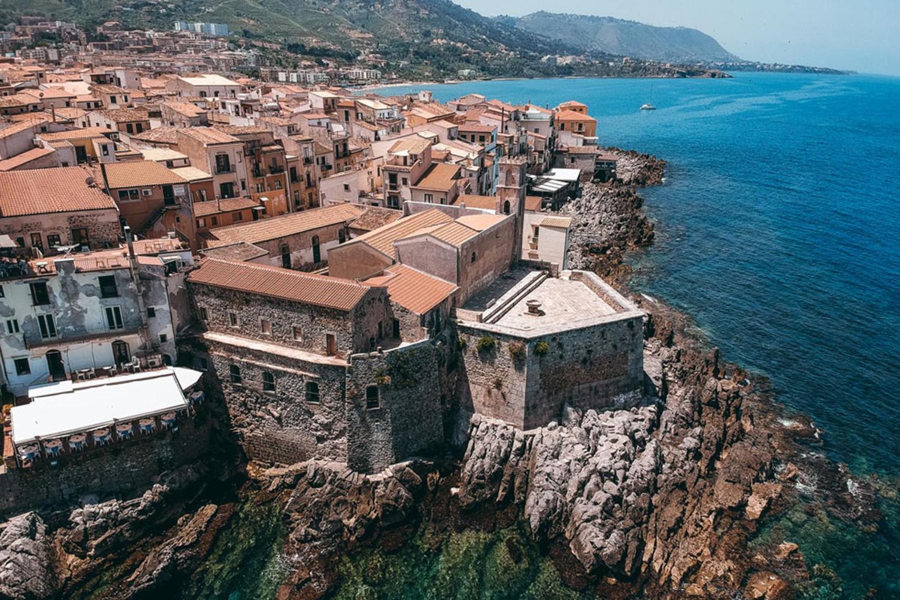Amuni - Exclusive Suite In Centro A Cefalu Vista Mare Exterior foto